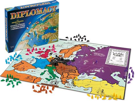 Diplomacy! Een Klassieke Strategie Game Met Intrigerende Diplomatieke Verwikkelingen!